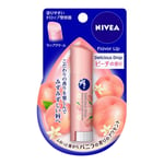 Nivea JAPAN Peach & Vanilla Scent Lip Balm Delicious Drop Lip Care Stick 3.5g