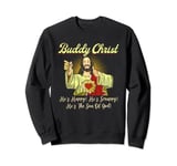 Buddy a Christ Christmas He Happy Scrappy The Son Of God Sweatshirt