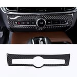 JIERS pour Volvo S90 2017-2018, Console Centrale de Voiture réglage du Volume Cadre décoration Autocollant Garniture Accessoires intérieurs