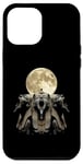 Coque pour iPhone 12 Pro Max Pharaon King Tut Lune hurlante égyptienne