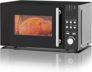 Smad Countertop 20L Microwave Oven Convection With Grill Stainless Steel 800W