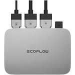 Micro-onduleur EcoFlow PowerStream 800 W, onduleur solaire intelligent WiFi pour système solaire sur balcon, onduleur PV pour 2 panneaux solaires,