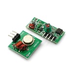 Kit de liaison de Module émetteur et récepteur RF 33Mhz pour bras/MCU WL bricolage 315 MHZ/433 MHZ sans fil pour Kit de bricolage Arduino