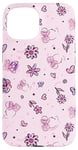 Coque pour iPhone 15 Disney Minnie Mouse Cute Pink Spring Sweetness Pattern