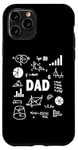 iPhone 11 Pro Dad 6 Times Dad of 6 Math Father to the 6th Power Case