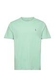 Custom Slim Fit Jersey Crewneck T-Shirt Designers T-shirts Short-sleeved Green Polo Ralph Lauren