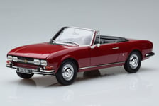 184818 Peugeot 504 Cabriolet Red Norev 1/18