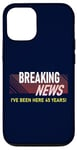 iPhone 15 Pro Funny 45 Year Work Anniversary 45th Employee Appreciation Case