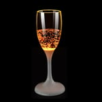 Unison Prosecco lysande glas 12 cl - Inkl. batteri (Färg: Orange)