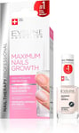 Eveline Cosmetics Nail Therapy Maximum Growth Strengthening Nail Hardener Serum