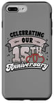 iPhone 7 Plus/8 Plus 15th Wedding Anniversary Celebrating 15 Years Matching Gift Case