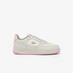 Lacoste Sneakers L001 Set femme en cuir Taille 40 Beige/rose Clair