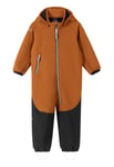 Reima Kids' Softshell Overall Mjosa Cinnamon Brown, 92