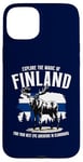 iPhone 15 Plus Finland's Beauty Adventure Nature Outfit Moose Scandinavian Case