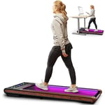 Sportstech Swalk Walking Pad & Tapis de Course éclairé par LED - pour la Maison & Le Bureau - Tapis de Course avec Vitesse réglable jusqu'à 6 km/h