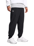 Under Armour Men's Vibe Woven Joggers, Black / White