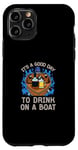 Coque pour iPhone 11 Pro drôle alcool humour pirate marins promenades bateau marin marin