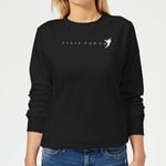 Disney Peter Pan Tinkerbell Pixie Power Women's Sweatshirt - Black - XL