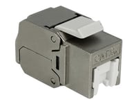 Delock Keystone Module - Modulär Insättning - Cat 6A - Stp - Rj-45