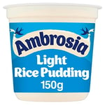 Ambrosia Devon Ready-to-Eat Light Rice Pudding 150 g Pot (Pack of 1)