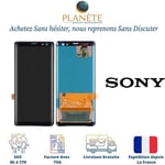 ORIGINAL ECRAN LCD COMPLET SANS CHASSIS POUR SONY XPERIA XZ3 NOIR