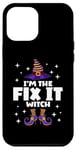 iPhone 15 Plus Funny Fix It Witch Family Matching Halloween Case