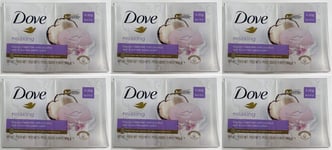 6XDove Relaxing Soap Bar With Coconut Milk&Jasmine Petals Scent (4x90g) 12 Soaps