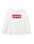 Levi's Kids l/s Batwing Tee Girls, White, 5 Years