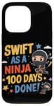 iPhone 13 Pro 100 Days of School Ninja Warrior Student Kid Teacher Case