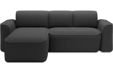 Ume 4-seters Sofa med Divan - Mørk grå 4 seters sofa divan Mørkegrå