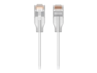 Ubiquiti UniFi - Patch-kabel - RJ-45 (hane) till RJ-45 (hane) - 15 cm - 2.5 mm - CAT 6 - inomhus - vit (paket om 24)