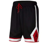 Nike Jumpman Diamond Shorts Black/Gym Red/White/Black M