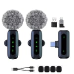 Mini Wireless Lavalier Microphone for Android and iPhone iOS Devices 