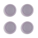 eXtremeRate PlayVital Thumb Grip Caps for Nintendo Switch, Joystick Caps for Nintendo Switch Lite, Silicone Analog Cover Thumbstick Grips for Switch OLED Joycon - Dark Grayish Violet