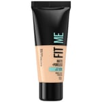 Fonds de teint & Bases Maybelline New York  Fond de Teint Fit Me Matte + Poreless - 105 Ivoire Natu