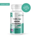 Vitality Line Krom Pikolinat 90 Tabletter