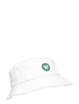 Val Kids Bucket Hat White Wood Wood