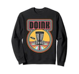 Doink Ultimate Frisbee Disc Golf Basket Player Disc Golf Sweatshirt