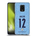 Head Case Designs sous Licence Officielle Manchester City Man City FC Angeliño 2020/21 Joueurs Home Kit Groupe 2 Coque en Gel Doux Compatible avec Redmi Note 9 Pro/Redmi Note 9S