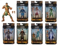 HASBRO MARVEL LEGENDS ETERNALS SET OF 7+1 BAF GILGAMESH 6" ACTION FIGURE WAVE 1