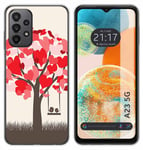 Housse En Silicone Pour Samsung Galaxy A23 5G Design Oiseaux Dessins