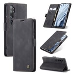 CaseMe Xiaomi Mi CC9 Pro / Mi Note 10 Pro / Note 10  Vintage Fodral - Svart