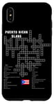 iPhone XS Max Puerto Rican Slang Crossword Puzzle Fun Case