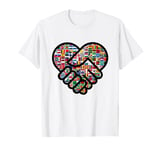 International World Flags T-shirt Flags World Map for kids T-Shirt