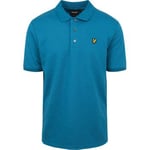 T-shirt Lyle And Scott  Polo Bleu Pétrole