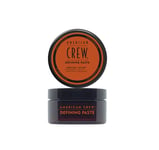 American Crew Defining Paste with Medium Hold and Low Shine, Gifts for Men, for Thickening and Texture, Matte Finish, Hair Styling Wax for Men - 85 g