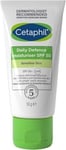 Face Moisturiser With SPF50+, Fragrance-free,1x 50g,Cetaphil Daily Defence