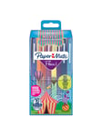 Papermate Paper Mate Flair filtspetspennor | Mediumspets (0,7 mm) | Carnival färger | 16 stycken