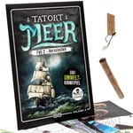 Tatort Mer | Fall 2 – Détruit Le jeu de crime avec facteur environnemental Jeu Escape Room Divertissement passionnant pour la maison Excellente idée cadeau