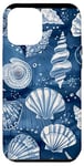 Coque pour iPhone 12 Pro Max Bleu Vintage Tropical Coastal Petite-fille - Tendance